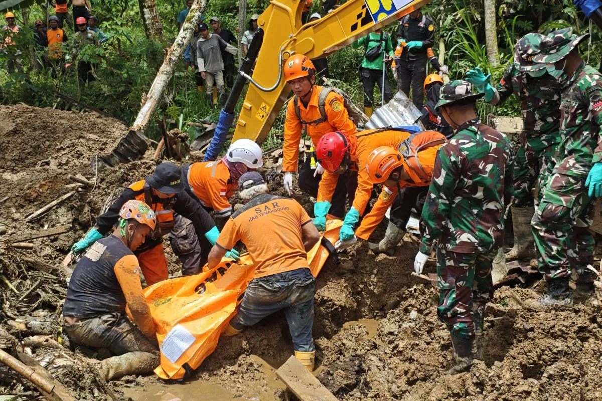 Tim SAR Temukan Lima Korban Longsor di Banjarnegara